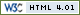 Valid HTML 4.01 Transitional